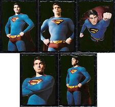 SUPERMAN RETURNS THE MOVIE EMBOSSED SET (5) picture