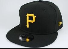 NEW ERA 9FIFTY BASIC SNAPBACK HAT CAP MLB PITTSBURGH PIRATES BLACK/GOLD ADULT picture