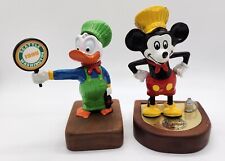 PRIDE LINES MICKEY MOUSE & DONALD DUCK RR FIGURES - TCA CONVENTIONS 1985 & 1995 picture