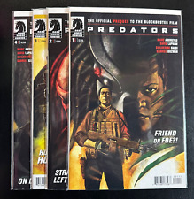 Predator The Official Prequel #1,2,3,4 to the Film Dark Horse Comics picture