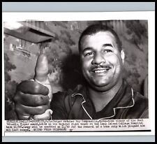 MLB NEW YORK DODGER CATCHER ROY CAMPANELLA RECOVERS FROM INJURY 1958 Photo Y 408 picture