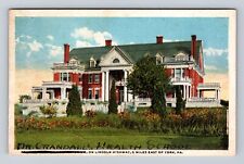 York PA-Pennsylvania, Dr Crandall's Health School, Antique Vintage Postcard picture
