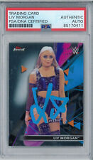Liv Morgan Signed Autograph Slabbed 2021 WWE Topps Finest Card PSA DNA Watch Her picture