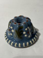 Vintage Ceramic Soufflenheim Alsace Pottery Kougelhopf Pudding/Cake Mold Decor picture