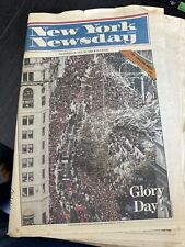 Newsday - October 29, 1986 - Mets Celebration in NYC picture