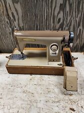 Vintage Brother Prestige Sewing Machine 161 W/ Travel Case Tested Works (c42) picture