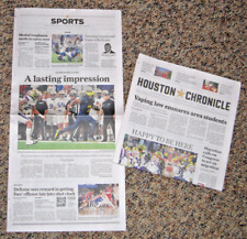2024 Houston Chronicle Newspaper - Michigan Football WINS National Championship picture