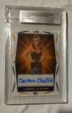 2023 Leaf Whatnot Proof Clear White Carmen Electra 1/1 Auto Autograph picture