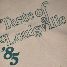 Vintage 1985 Taste Of Louisville Festival Menu The Trade Winds Band Kentucky picture