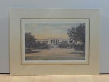 ARCHAEOLOGICAL MUSEUM IN ATHENS 1907 VTG PHOTO IN ENGRAVING FRAME picture