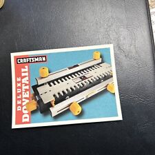 Card Jb98d Craftsman Sears Roebuck 1994/95 #15 Deluxe Dovetail picture