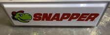 Vintage Sign Snapper Lawn Equipment lighted sign 6‘ x 2‘ Dualite new inbox picture