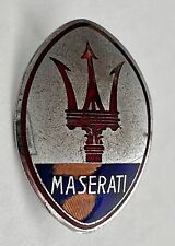 Vintage Enamel Maserati Badge OMEA Milano picture