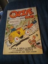 Ozzie and Babs 2 Golden Age 1948 Fawcett Teen Humor Precode Good Girl Art Panels picture