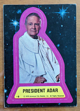 1978 Topps Battlestar Galactica Stickers #9 President Adar picture