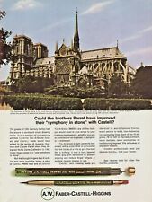 1966 Cathedral of Notre Dame Castell Locktite Tel-A-Grade 9800SG - Vintage Ad picture