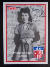Penny O'Brian signed autograph card -  1995-96 Larry Fritch Cards  - AAGPBL PSA picture