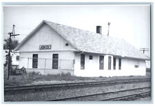 Askov Minnesota MN Postcard Depot c1970's Unposted Vintage RPPC Photo picture