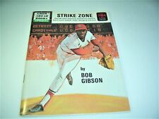 Strike Zone Booklet By Bob Gibson St Louis Cardinals Baseball TWA Flying Library picture