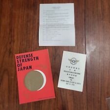 1962 USAF Officers and Cadets Itinerary and Defense Strength Of Japan Booklet picture