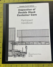 1996 Canadian Pacific Railway Inspection of Double Stack Container Cars Book picture