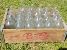 50's-60's Pepsi Glass Bottles Collectible Antique  picture