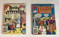 Lot of 2 Betty and Veronica, Archie, Laugh Comics DIGEST MAGAZINE, VGC picture