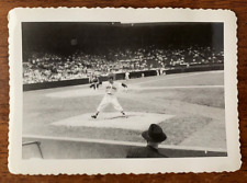 1940's Boston Red Sox B&W Deckle Edge Photo (Mel Parnell?) 