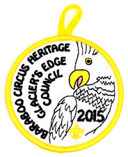 2015 Baraboo Circus Heritage Glacier's Edge Council Patch Wisconsin Boy Scouts picture