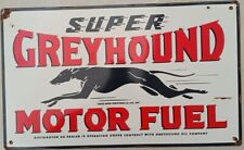 Super Greyhound Motor Fuel, Gas NEW Metal Sign 30Cm x 50Cm Steel Plate picture