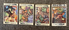 1953 Bowman Frontier Days Trading Cards (lot of 4 cards) picture