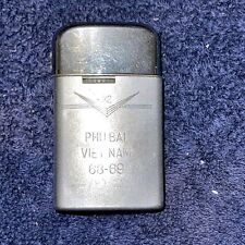VINTAGE RONSON PHU BAI VIETNAM LIGHTER 1968-69 - VARAFLAME  WINDLITE - ENGRAVING picture