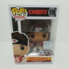 Patrick Mahomes II (Chiefs) NFL Funko Pop in red jersey mint condition picture