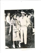 6.6. 1935 Open Golf Championship Babe Didrikson & al Espinosa wire photo bx1a1 picture