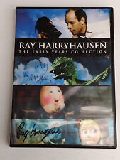 Ray Harryhausen Ray Bradbury SIGNED DVD Actual Sci Fi & Fantasy Special Effects  picture
