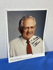 Dave Thomas Wendy's Restaurant Founder Signed 8x10 Photo autograph To Shirley picture
