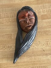 Jim Jackson Art Pottery Native American Indian Clay Sculpture picture