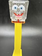 2014 SpongeBob SquarePants RARE GLITTER SPONGEBOB PEZ Dispenser picture