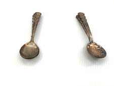 2- Oh oh SpaghettiOs vintage silver plated spoons picture