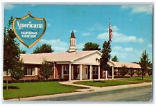 c1960's Americana Nursing Center Galesburg Illinois IL Unposted Vintage Postcard picture