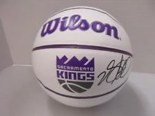 De'Aaron Fox of the Sacramento Kings signed autographed mini basketball PAAS COA picture