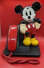 Vintage 1990's Mickey Mouse Corded Land Line Touch Tone Phone AT&T Disney picture
