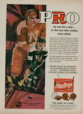 1970 Rawlings Pro-League Hockey Gear Supplies Equipment Youth VINTAGE PRINT AD picture