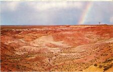 Painted Desert Northern Arizona Route 66 Holbrook Arizona Rainbow Postcard picture