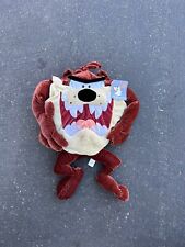 Vintage 22” Six Flags Taz Tasmanian Devil Plush Looney Tunes with Tags picture
