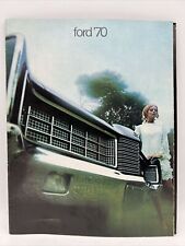 1970 FORD LTD GALAXIE 500 CUSTOM Auto Dealer Car Sales Brochure Options & Specs picture