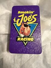 Vintage Smoking Joes Racing Camel Tin With 50 Book Matches Unopened picture