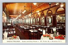 Brooklyn NY-New York, Gage & Tollner Oyster And Chop House, Vintage Postcard picture