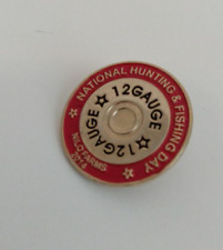 2014 National Hunting & Fishing Day Nilo Farms 12 Gauge Lapel Pin picture