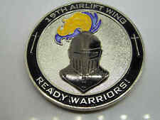19TH AIRLIFT WING COMMANDER FOR EXCELLENCE CHALLENGE COIN picture